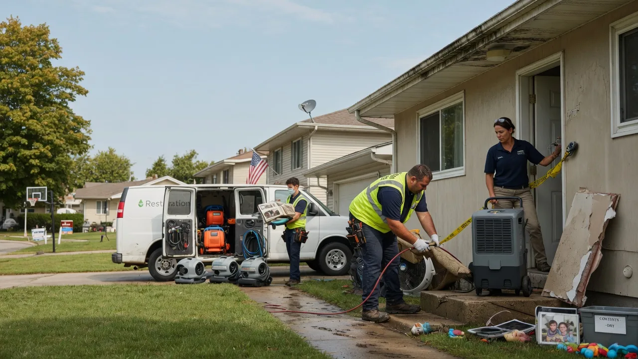 Water Damage Restoration in Garland, PA near me